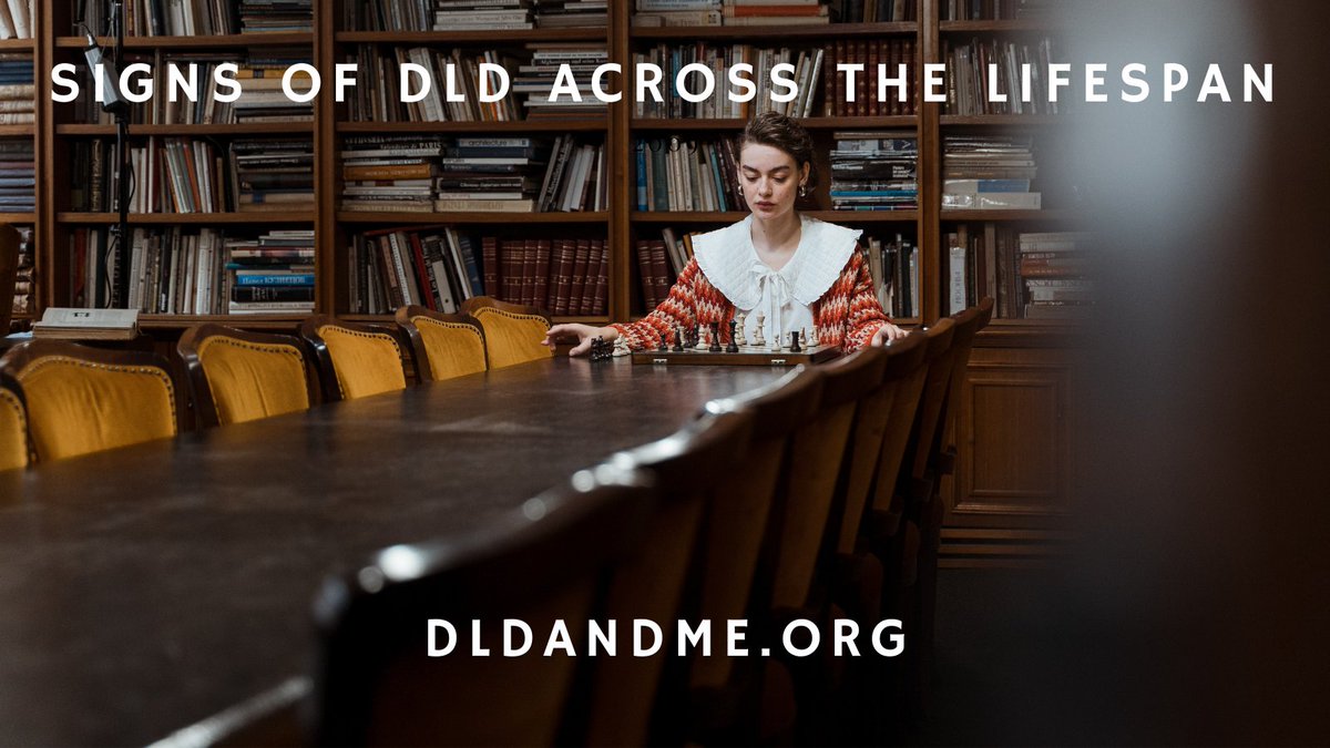 DLD can persist into adulthood. For signs, go to dldandme.org/signs-of-dld #DevLangDis #DLDandMe #slpeeps #wespeechies #ece #asha #dldyouandme #speced #slpa #slp2b #Speechlanguagepathology #dld123