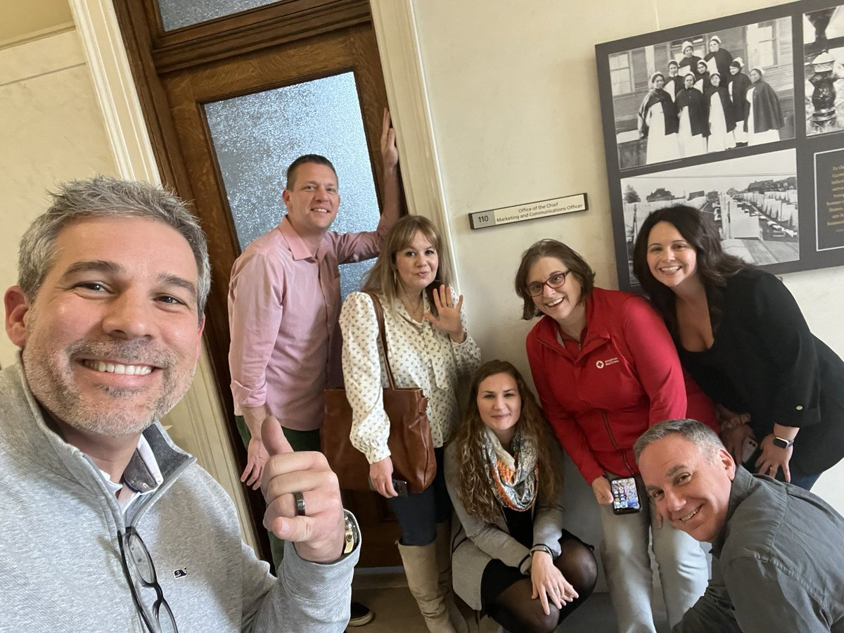 atornetta's tweet photo. Great to have this #team together this week! #Team #Culture #Leadership @RedCross @CariDighton @StefArcangelo @JayBonafede @wendylooksleaps @CallyEdwards @IMJustinKern
@riffied we tried to get in but the door was locked!!! #JustTeasing https://t.co/5c2Y69m1lN