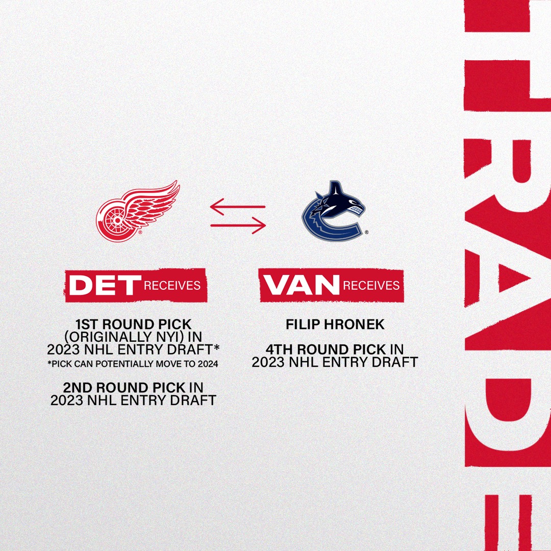 X 上的Detroit Red Wings：「What matchup are you looking forward to