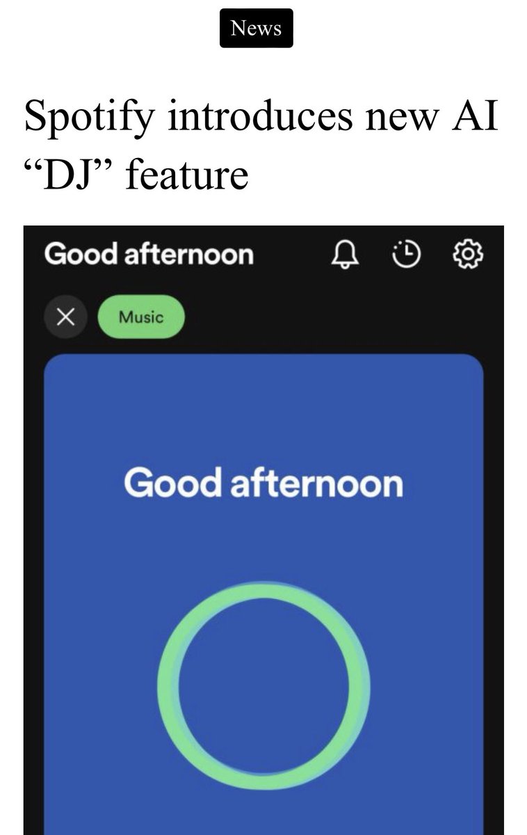 Spotify introduces new AI "DJ" feature. Learn more here ➡️ smsouthnews.com/15468/news/spo…