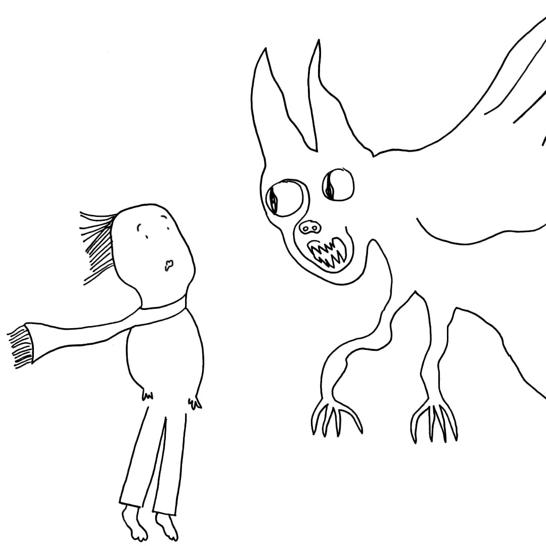 daisyfires's tweet image. The devourer: 4 of 7 #devourer #ammit #doodle