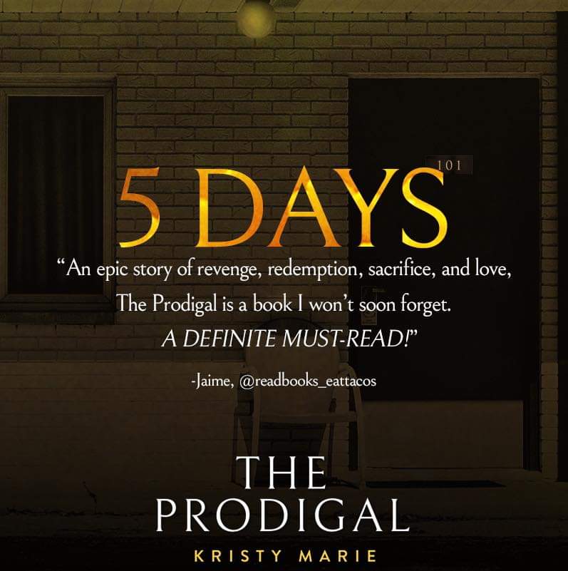 authorkristym's tweet photo. The Prodigal releases in FIVE DAYS! Someone hold me! 🤣

The sarcastic grump is coming so soon. 
Add to your TBR - https://t.co/8vwRANkUZq https://t.co/25sLPdzset