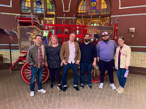 You BUDter believe we had a great time at <a href="/HomeOfBud/">Budweiser Brewery Experience</a>! #exploringstlouis #naeeconf2023 @ProfJWags <a href="/VCUEconEd/">Stephen Day @VCUEconEd</a> <a href="/Kruggelnomics/">John Kruggel</a> <a href="/mrjoelmiller/">Economic & Financial Thoughts</a> @OPS_MrPierson