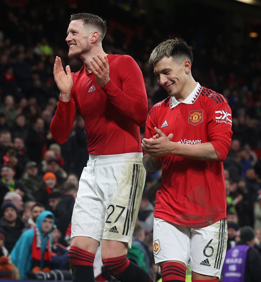 UtdFaithfuls's tweet photo. Garnacho scored from his rebound, he won the ball for Fred's goal, and Rashford nearly scored from his through ball..

Man Utd's players all appreciate Weghorst because of what he brings. Give him his flowers 🌹❤️ https://t.co/25rGEDeBLG