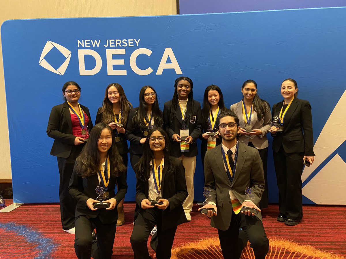 Congratulations to our 11 ICDC qualifiers! #NJDECA