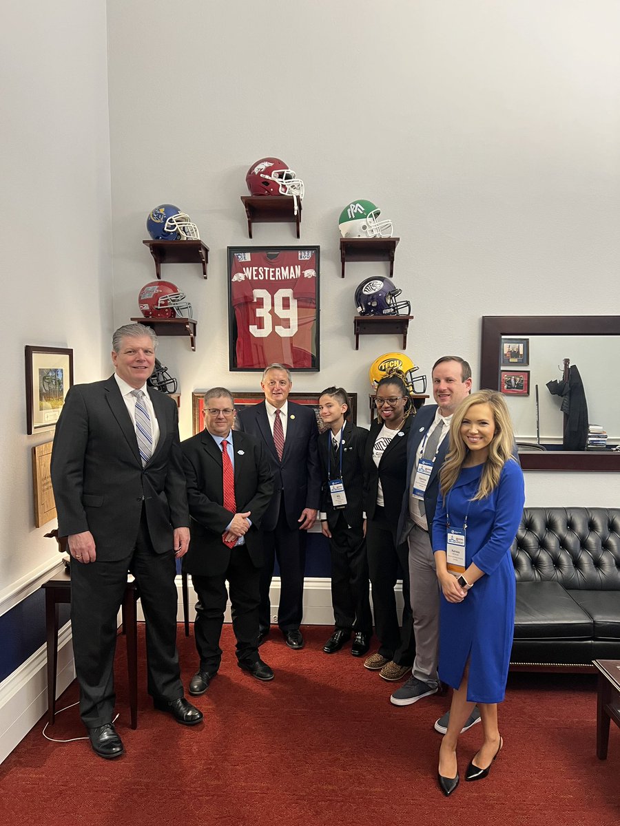 Our #NDOA2023 trip wrapped up with meetings with <a href="/JohnBoozman/">Senator John Boozman</a> and <a href="/RepWesterman/">Rep. Bruce Westerman</a> .  Thank you for your time and support!