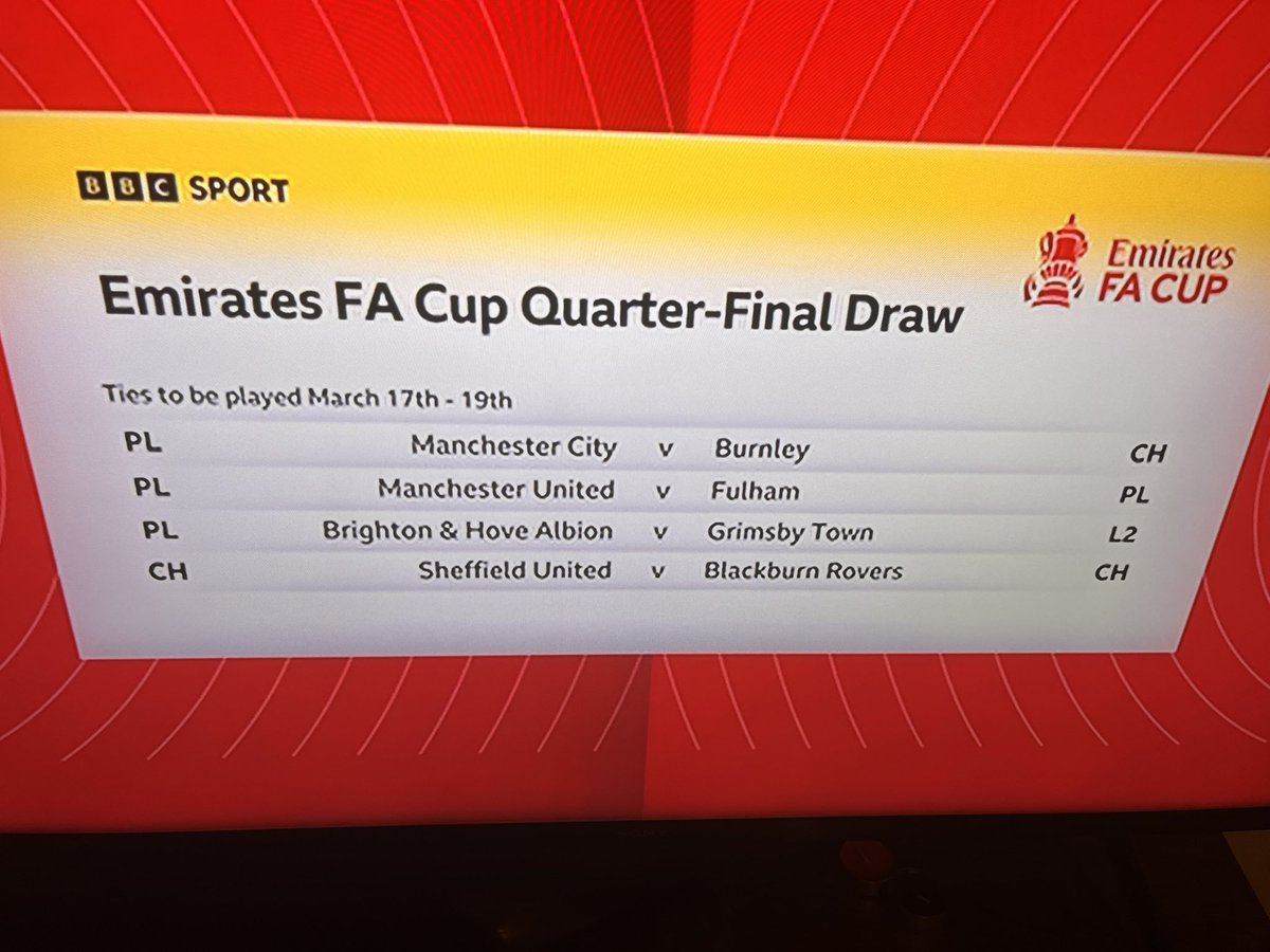 Well, well, well Football, it’s a funny old game. #FACup #MatchoftheDay #jumpersforgoalposts