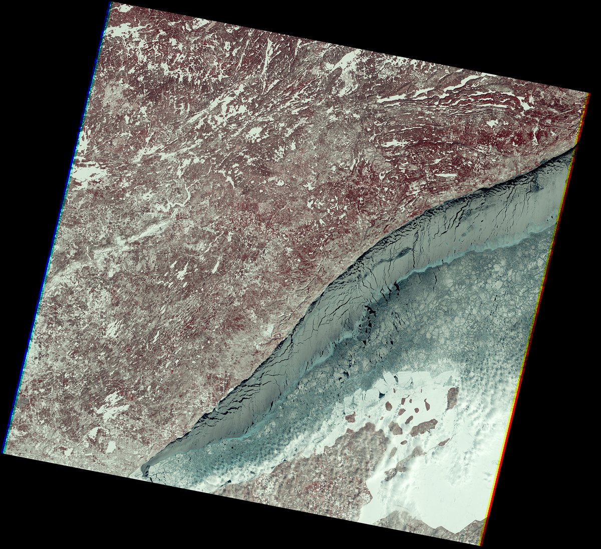 USGSLandsat's tweet photo. Happy Anniversary Landsat 5! Launched Mar 1, 1984, it remains the only Earth-observing satellite with  a Guinness World Record, holding the title of "Longest Operating Earth Observation Satellite".

Learn more at  https://t.co/IlefwhvBVt

First light image https://t.co/8ShpmT8IkW https://t.co/y90E1HO69J