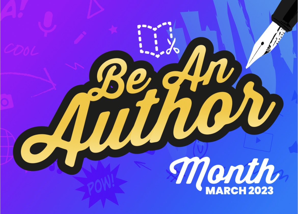 Excited to kick off #BeAnAuthor month with @BookCreatorApp! Everyone has a story to share and I’m excited to see the new stories created this month! ❤️
