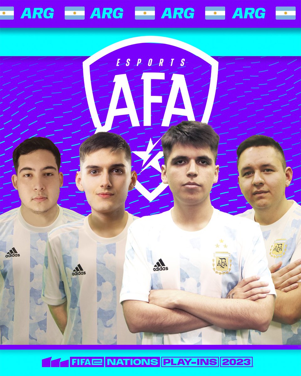 AFA ESPORTS 🇦🇷 (@afaesports) on Twitter photo ¡Hay equipo para la #week3 de los Play-Ins!
🎮 <a href="/Nicolas99fc/">nicolas99fc</a>
🎮 <a href="/Ezecorrea1802/">Ezequiel Correa</a>
🎮 <a href="/CharlyHuman/">CharlyHuman</a>
🎮 <a href="/Tom_gauna/">tomgauna</a>
🔜 Rumbo a la <a href="/FIFAe/">FIFAe</a> Nations Cup
#VamosSeleccion 🇦🇷 ¡Hay equipo para la #week3 de los Play-Ins!
🎮 <a href="/Nicolas99fc/">nicolas99fc</a>
🎮 <a href="/Ezecorrea1802/">Ezequiel Correa</a>
🎮 <a href="/CharlyHuman/">CharlyHuman</a>
🎮 <a href="/Tom_gauna/">tomgauna</a>
🔜 Rumbo a la <a href="/FIFAe/">FIFAe</a> Nations Cup
#VamosSeleccion 🇦🇷