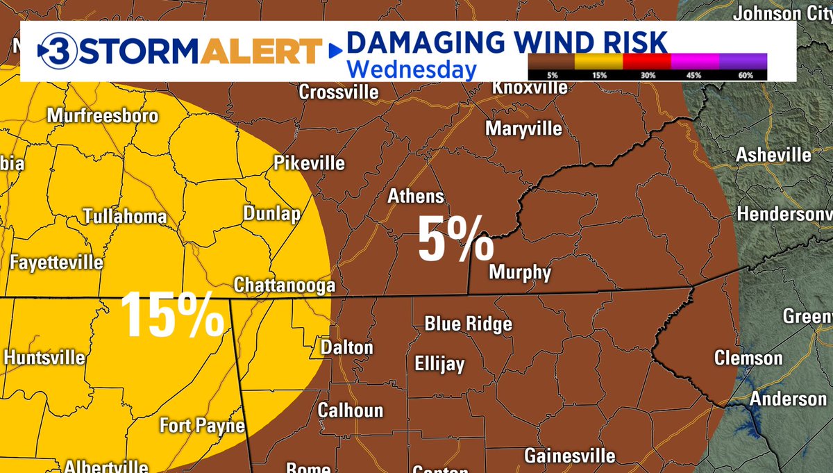 Local3Thunder on Twitter "Strong to severe storms will move through the Tennessee Valley