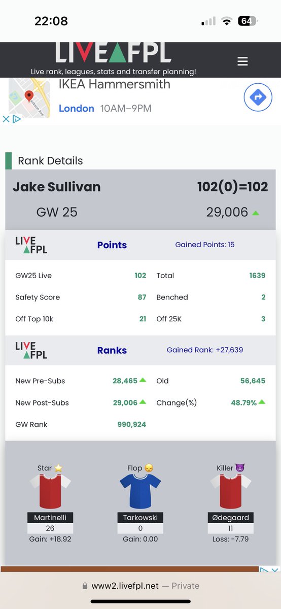 Jakejsull's tweet photo. @FPLMattW https://t.co/DAQgZ6BwFp