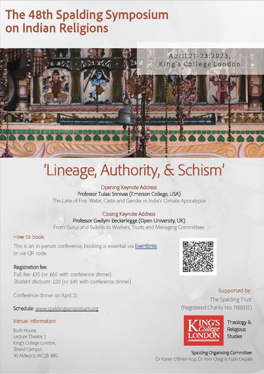 Honoured to give the opening Keynote at the Spalding Symposium on #SouthAsia <a href="/KingsCollegeLon/">King's College London</a> #spaldingsymposium