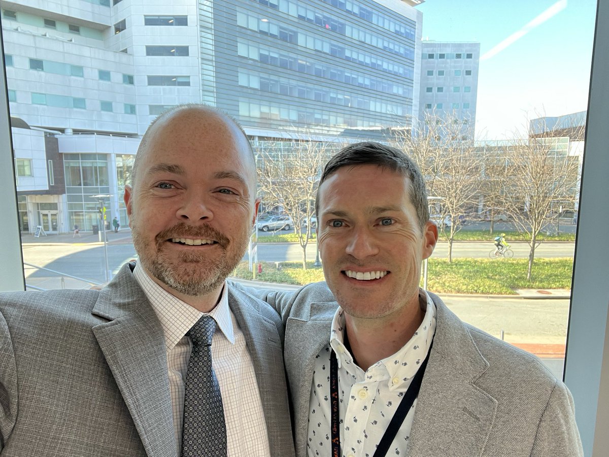 drchadb's tweet photo. Terrific visit today @uvaurology. Thanks to Dr. Ryan Smith for being a wonderful host and providing 5-star accommodations. Also thanks to Dr. Fionna Sun for @UVA campus tour and research discussion. Thanks for your interest in @michigan_open https://t.co/OnXZpdYA04 https://t.co/PU5RVLkOAX
