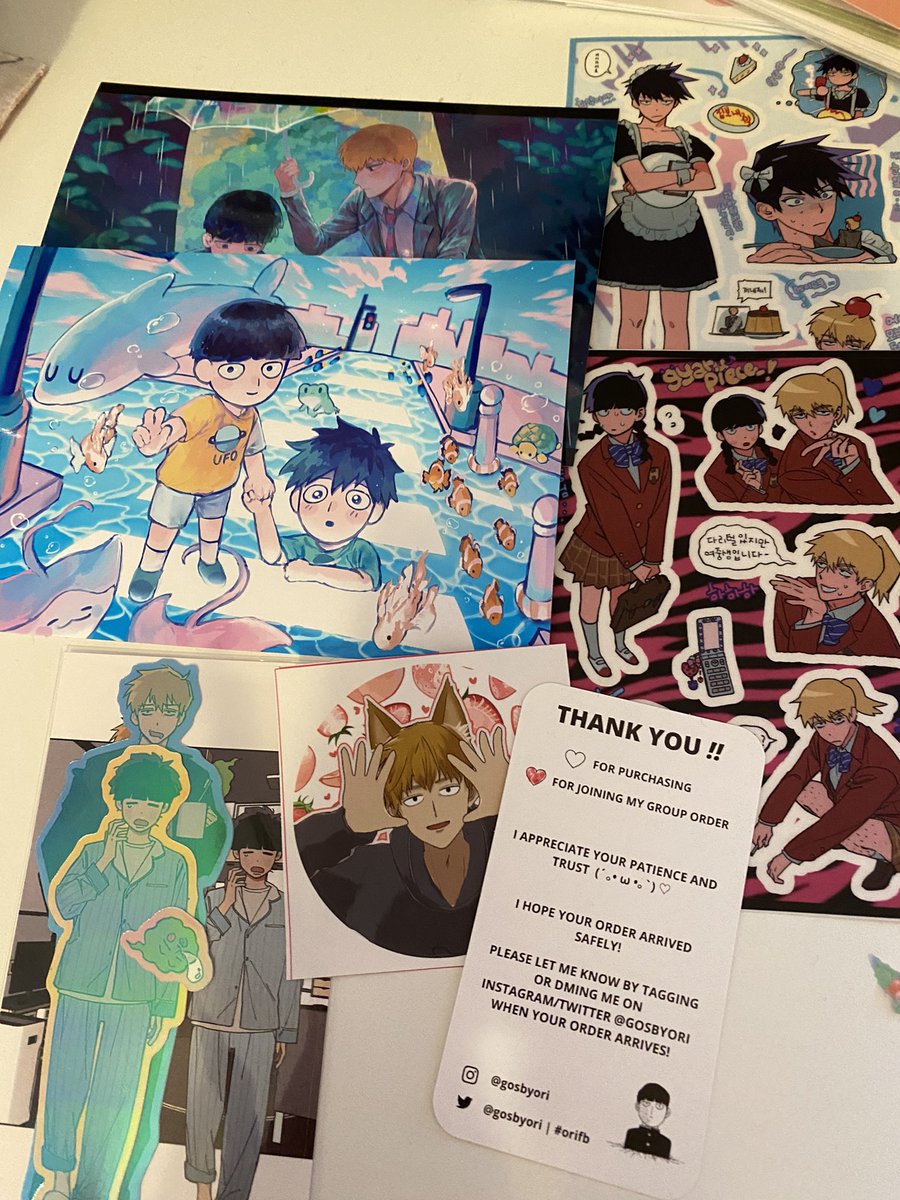 thank you <a href="/gosbyori/">ori</a> for hosting these group orders 🥺 everything is so cute 😫 #orifb