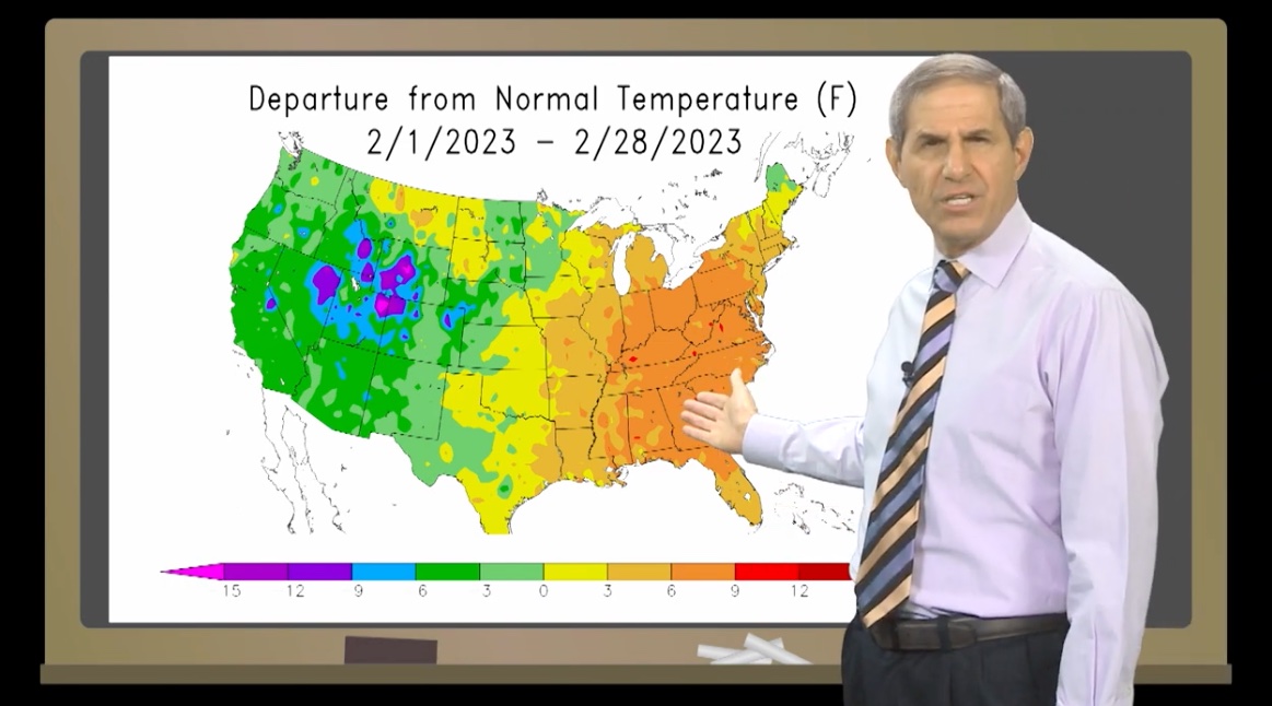 Weather World on Twitter "Could March be colder than February for