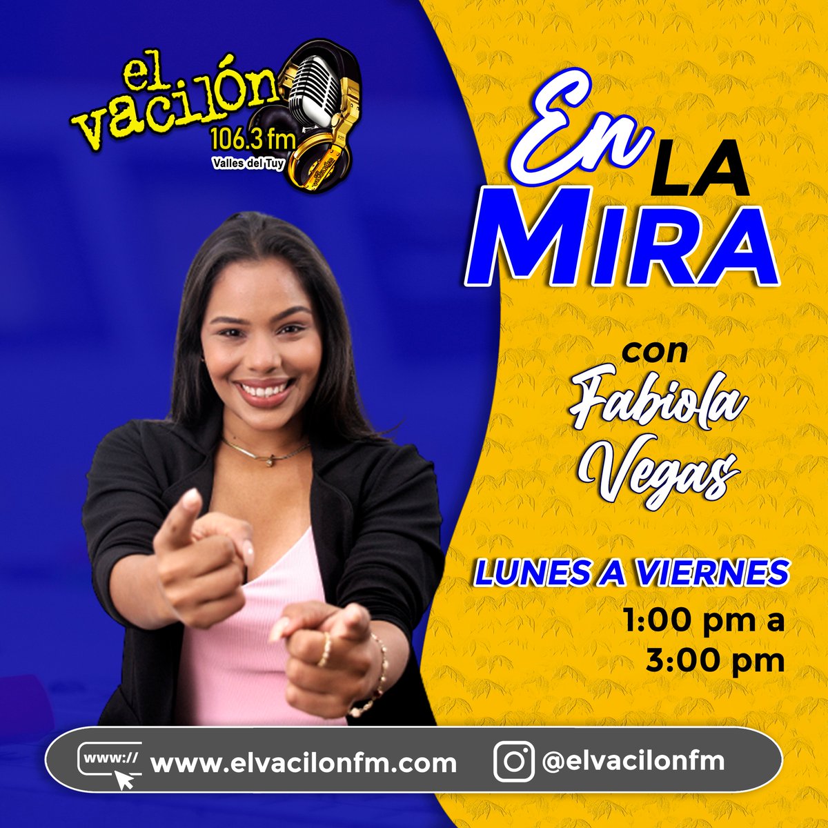 EL VACILÓN 106.3FM📻 tweet media