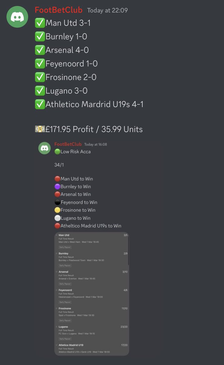 Football Bet Club tweet media