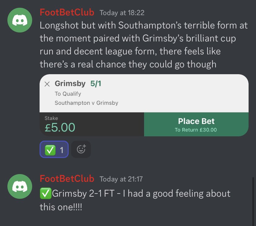 Football Bet Club tweet media