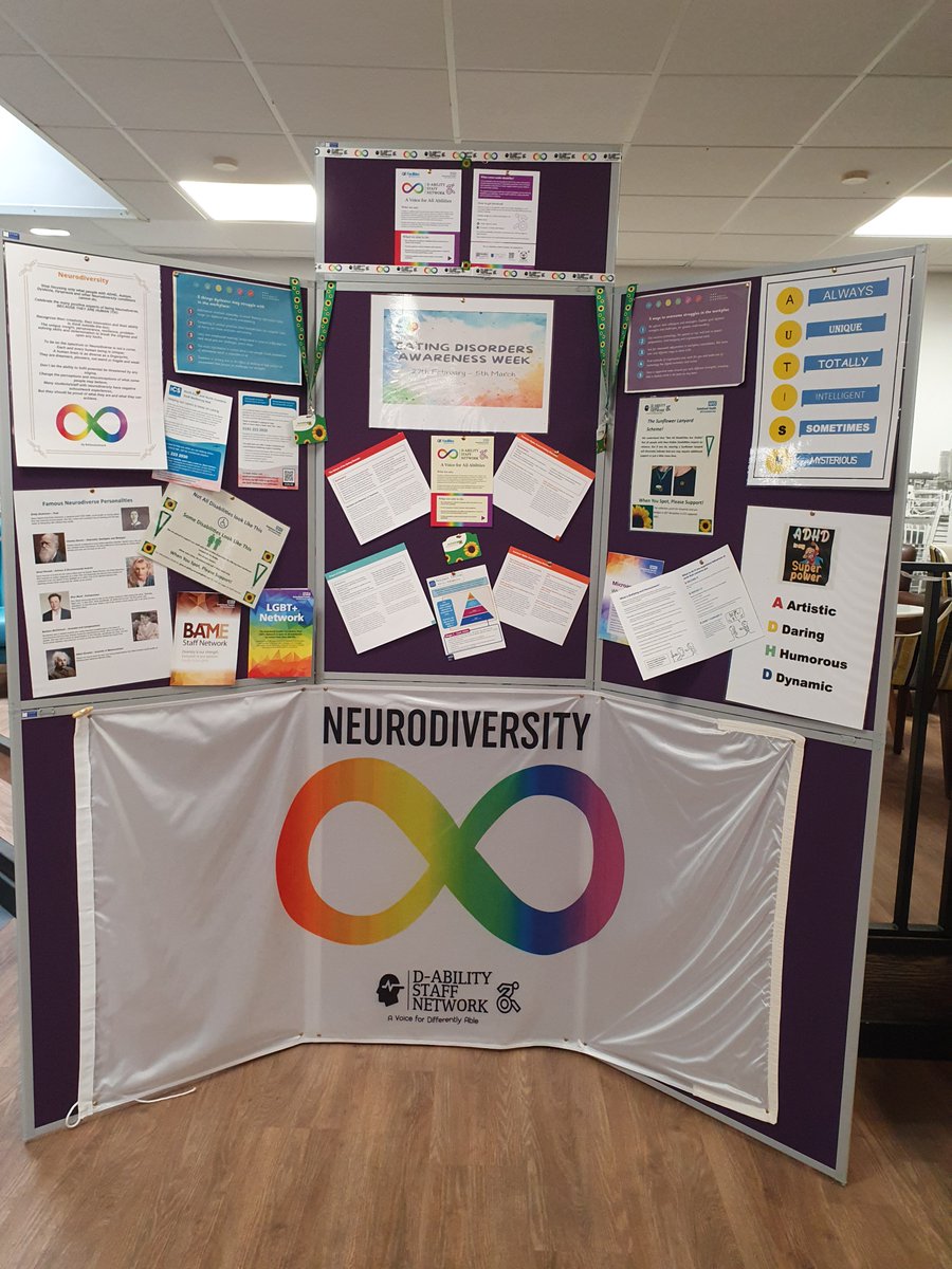Many🙏🏽 to the staff @Gateshead_NHS @QeFacilities for visiting our #EDAW2023 #NeurodiversityAwareness stall & attending #EatingDisordersAwareness training. 
Many thanks to Sarah from @GHNTLibrary & #QEStopSmokingTeam for their support.
@davies_trudie @CrichtonJones @HWBGateshead