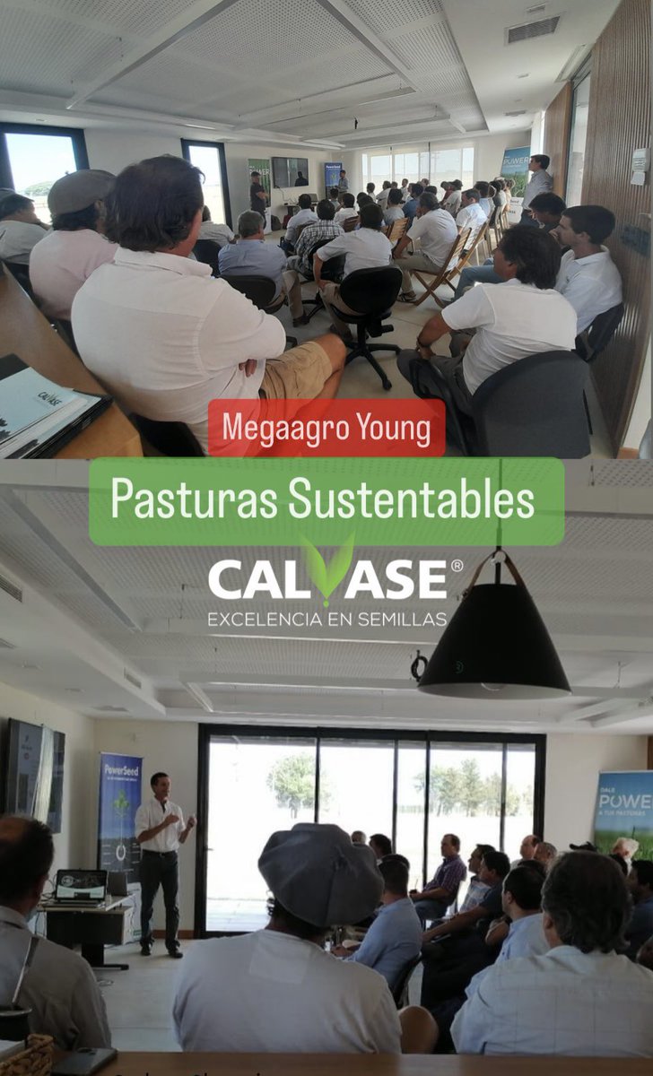 Pasturas Sustentables 🌱
Gracias a quienes nos acompañaron hoy en Megaagro Young 😉
En un rato los esperamos en Salto 🙌