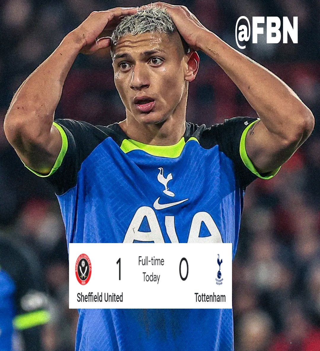 FBN150's tweet photo. Tottenham is out of the FA Cup 😳
#Tottenham
#FACup https://t.co/rbynm0GHbW