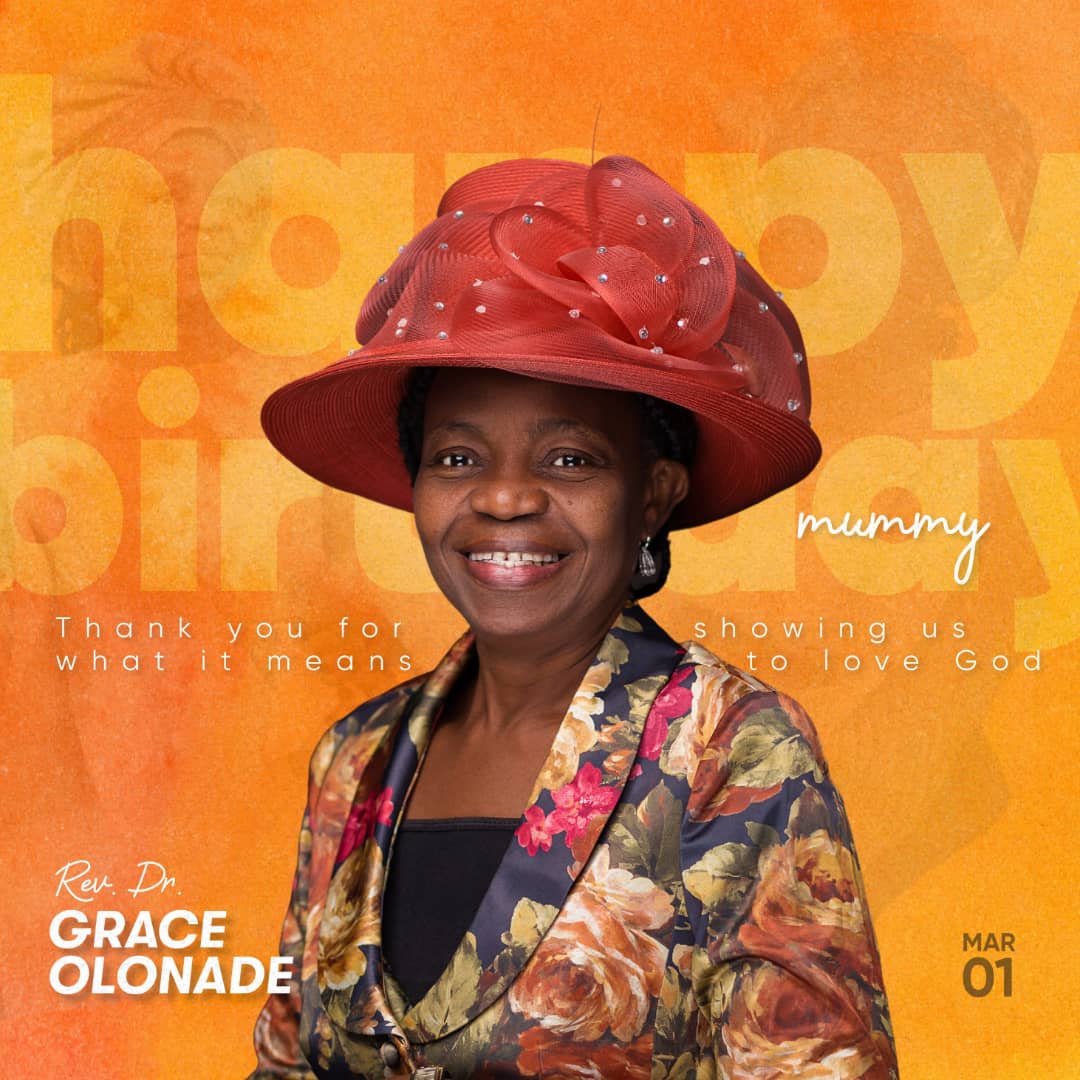 RevOlonade's tweet photo. Happy birthday to my darling wife, Rev. Dr. Grace Olonade ❤️

Thank you for saying "Yes" to the Lord.

#RevOlonade #HappyBirthday #JILFI #FullRedemption https://t.co/yJNlrVvO5Z
