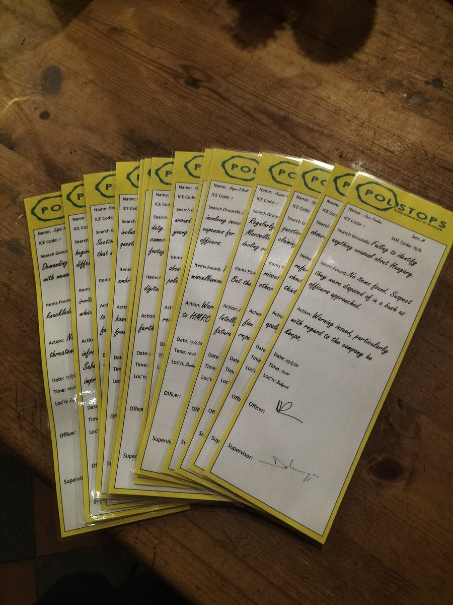 POLSTOPEU's tweet image. Over four and a half years, many suspicious acts have been observed. Tickets have now been issued as the COST Action comes to a close. #stopandsearch #policestops