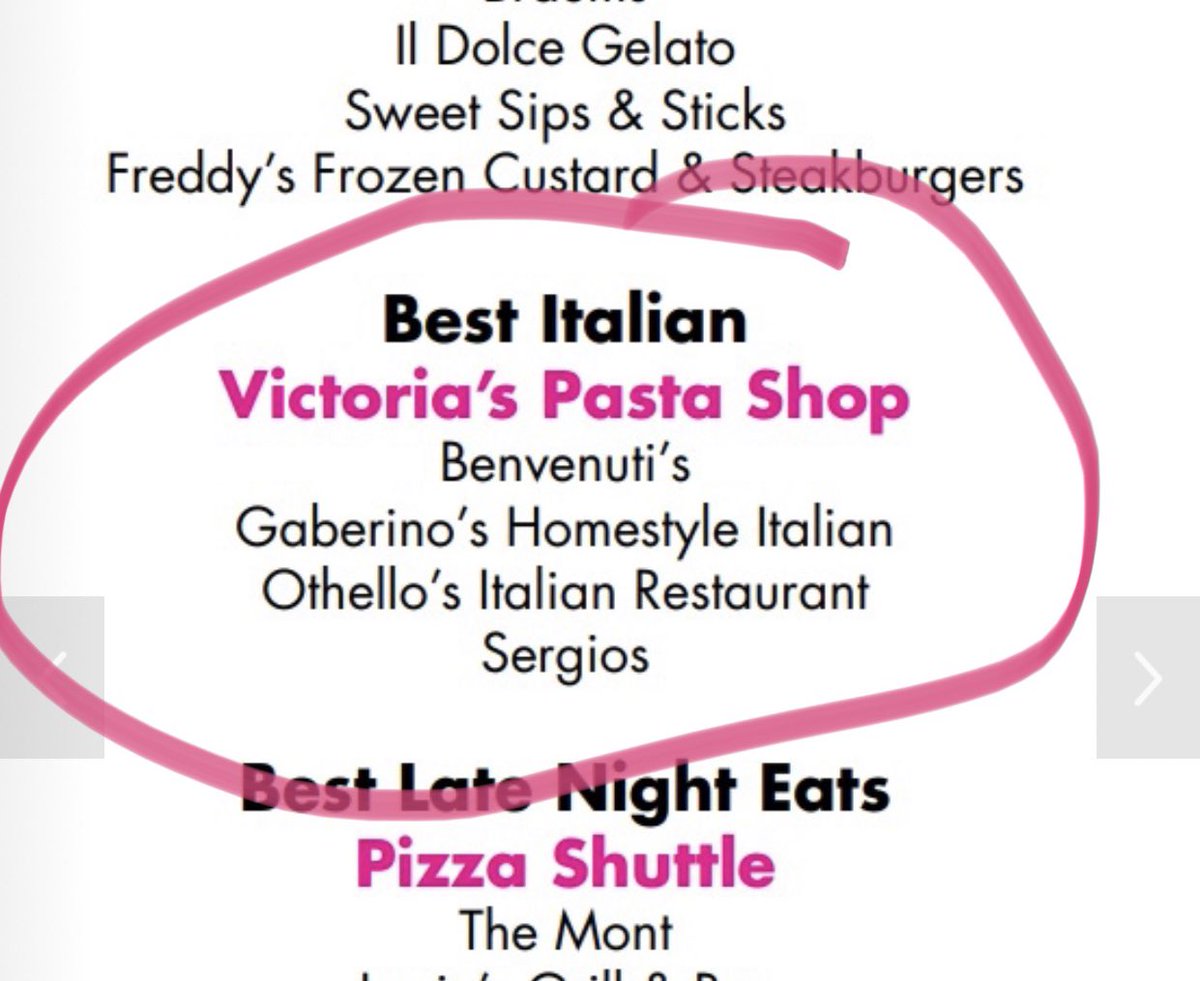 Thank you NORMAN for voting us BEST ITALIAN. We love & appreciate all our customers. #readerschoice #normantranscript #normanok #downtownnorman