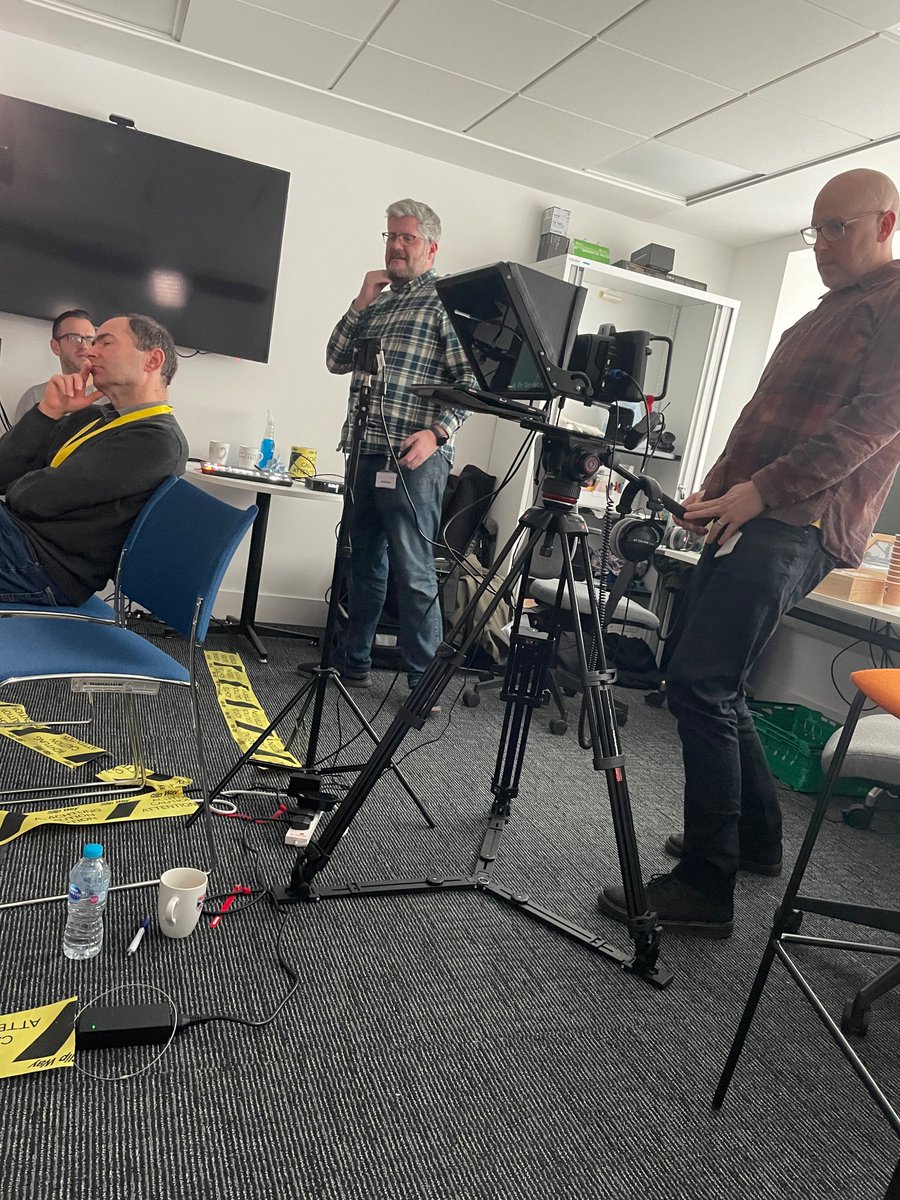 Thanks to our team of star academics from @StAndrewsCS who took part in our inaugural #presentationtraining sessions today. Also to the video/digital suite at Walter Bower House, #edencampus for their invaluable input and assistance. @devin_scobie @Kevin_Dorrian @acumenpr