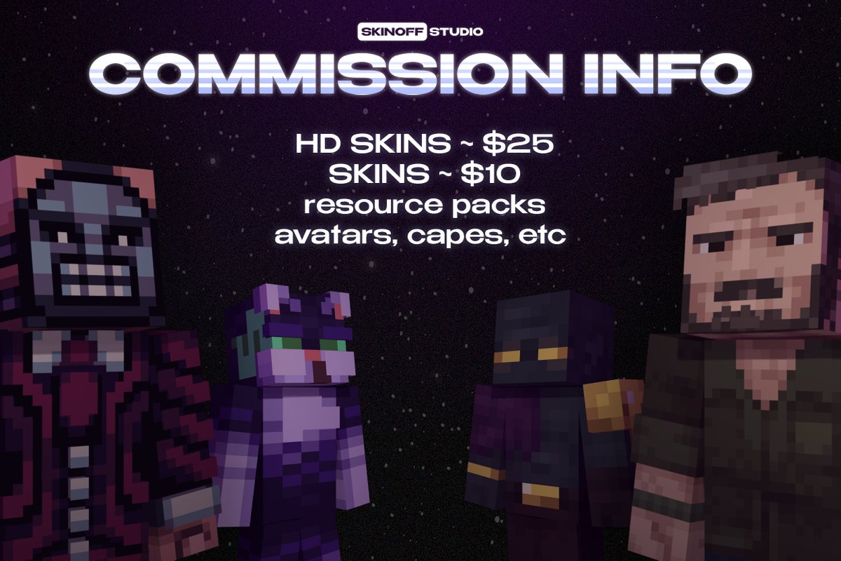 Discord server Minecraft Skins