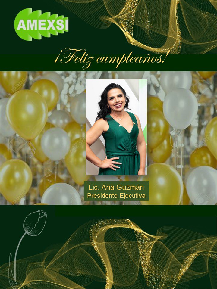 AmexsiOficial's tweet photo. Celebramos el cumpleaños de nuestra Presidente Ejecutiva! 🥳🎆🎊🎉🎁 https://t.co/Cphltt17v2