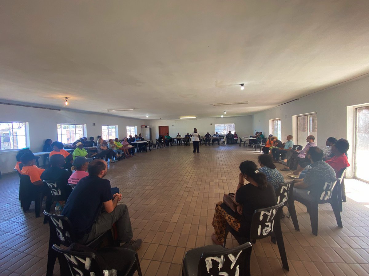 Health committee members shared success stories of community participation to ensure provision of care that is responsive and relevant to community needs, such as the development and implementation of their home based care givers programme.