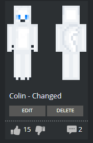 f0w0x on Twitter: "mfw my minecraft skin of a white dog from whats