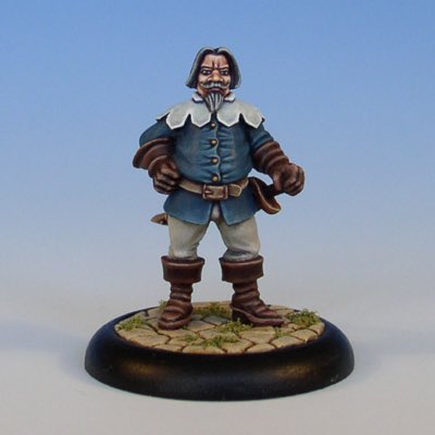 RBurd's tweet photo. @DarrenLatham Had a few rare items over the years, but this is one of the most obscure. JRN sculpted mini, iirc 12 was cast. Pic is from JRN, mine is packed away in some box. https://t.co/D2ip38kZwx