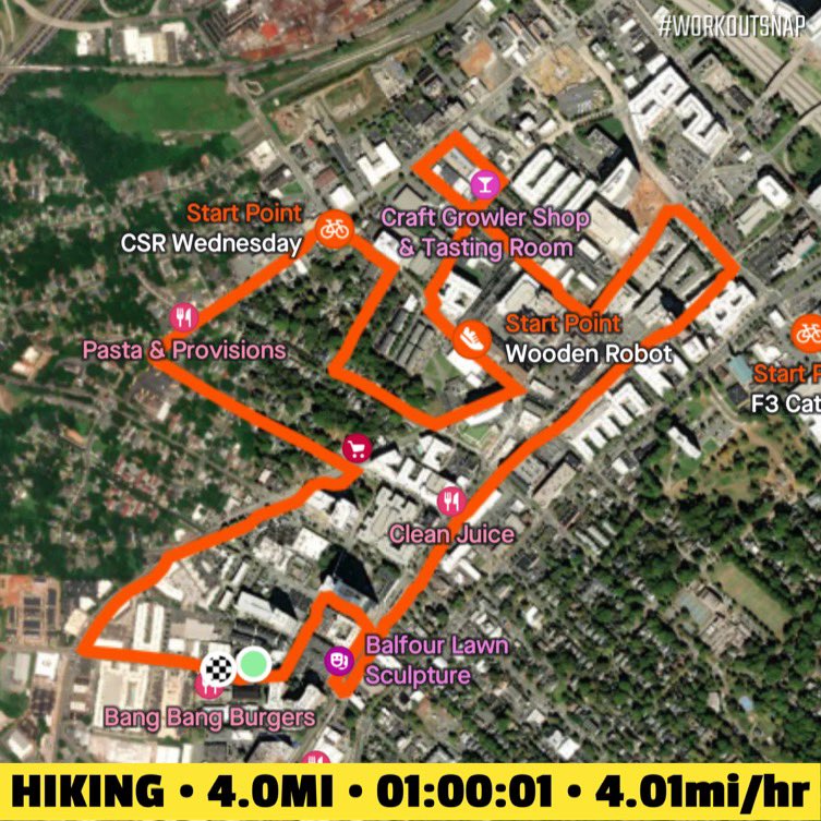 Enjoyed an awesome “urban hike” in #southendclt #ultramarathoner #runcltrun #chooseyourhard     #trailrunning #makethedashcount #relentlessforwardprogress #runnersofinstagram #workforyourbeer #goonemore #clt #nc #urban #urbanhike