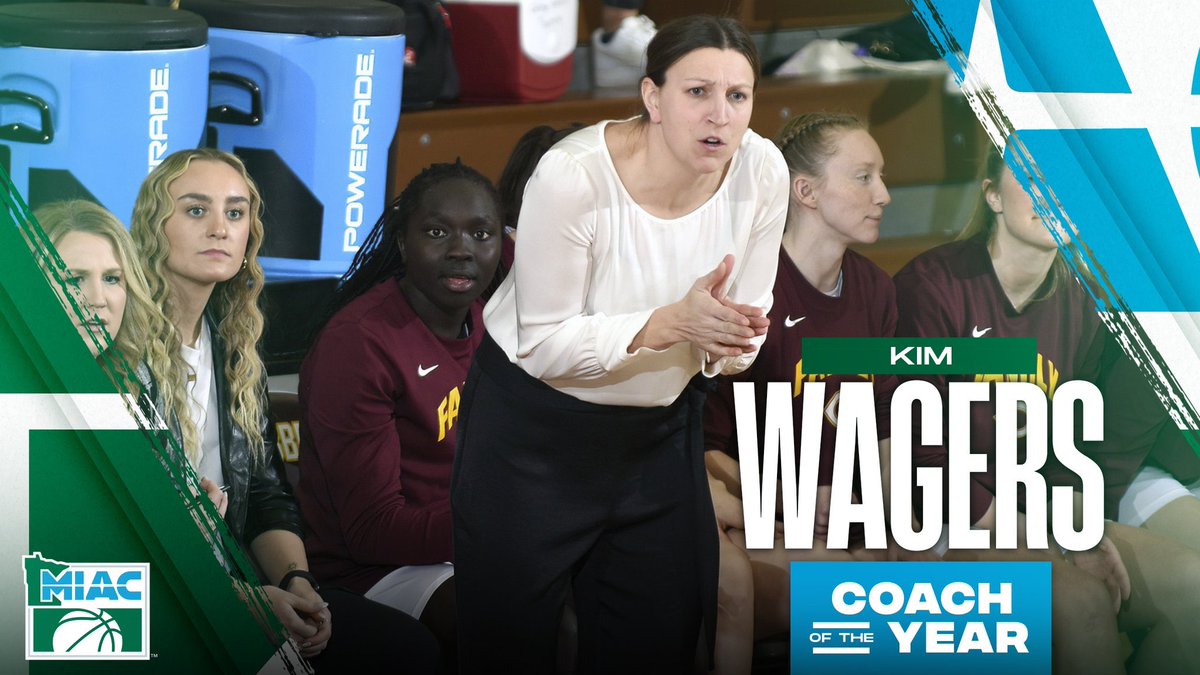 Congrats <a href="/CobberWbb/">CobberWbb</a> own Kim Wagers on <a href="/MIACathletics/">MIAC</a> Women’s Basketball Coach of the Year. Proud of her and her team on a fantastic season. Was a blast cheering them on. Back next year!! Should still be playing in our opinion… #RollCobbs <a href="/Concordia_MN/">Concordia College</a>