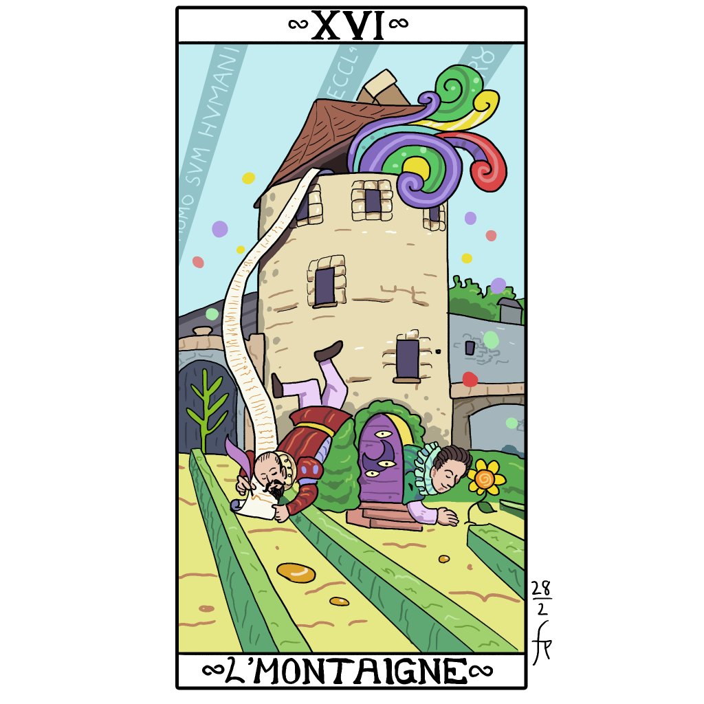 FPsicodelico's tweet photo. Eu meio que esqueço de postar aqui. Ao invés de repostar tudo um por um, (no site e Insta está atualizado)
Fechando fevereiro com uma proposta de Tarot de Filósofos, 28 de Fevereiro foi aniversário de Montaigne https://t.co/E06j8y8QvP
#tarot #filosofia #montaigne https://t.co/OpBLaV4E8x