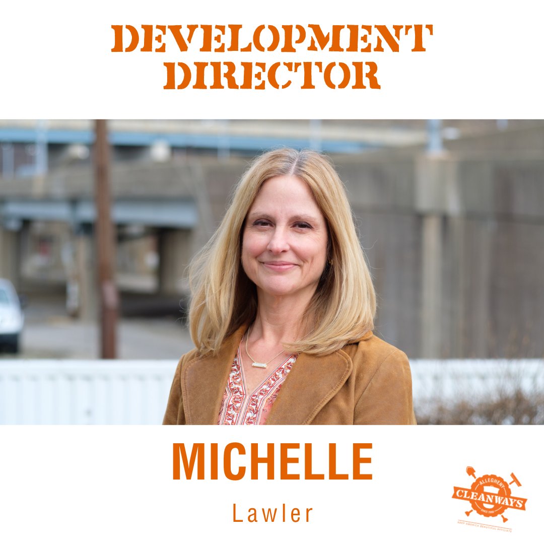 AlleghenyCW's tweet photo. Help us welcome Michelle to the CleanWays team!
Developing and maintaining relationships with community groups and local businesses is critical for ability to continue cleanup operations. We are excited to have Michelle take on this much needed role.
#AlleghenyCleanWays https://t.co/gkJ19Z1Kgu