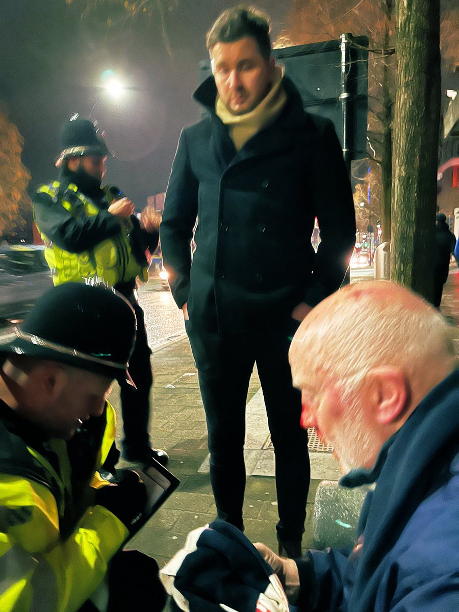 Thank you for such a lovely welcome <a href="/SheffieldUnited/">Sheffield United</a>. This is me and my Dad on the way out of the match this evening. 

Now in an ambulance on way to hospital. He’s a 70 year old man. This is what some of your ‘fans’ thought was appropriate.