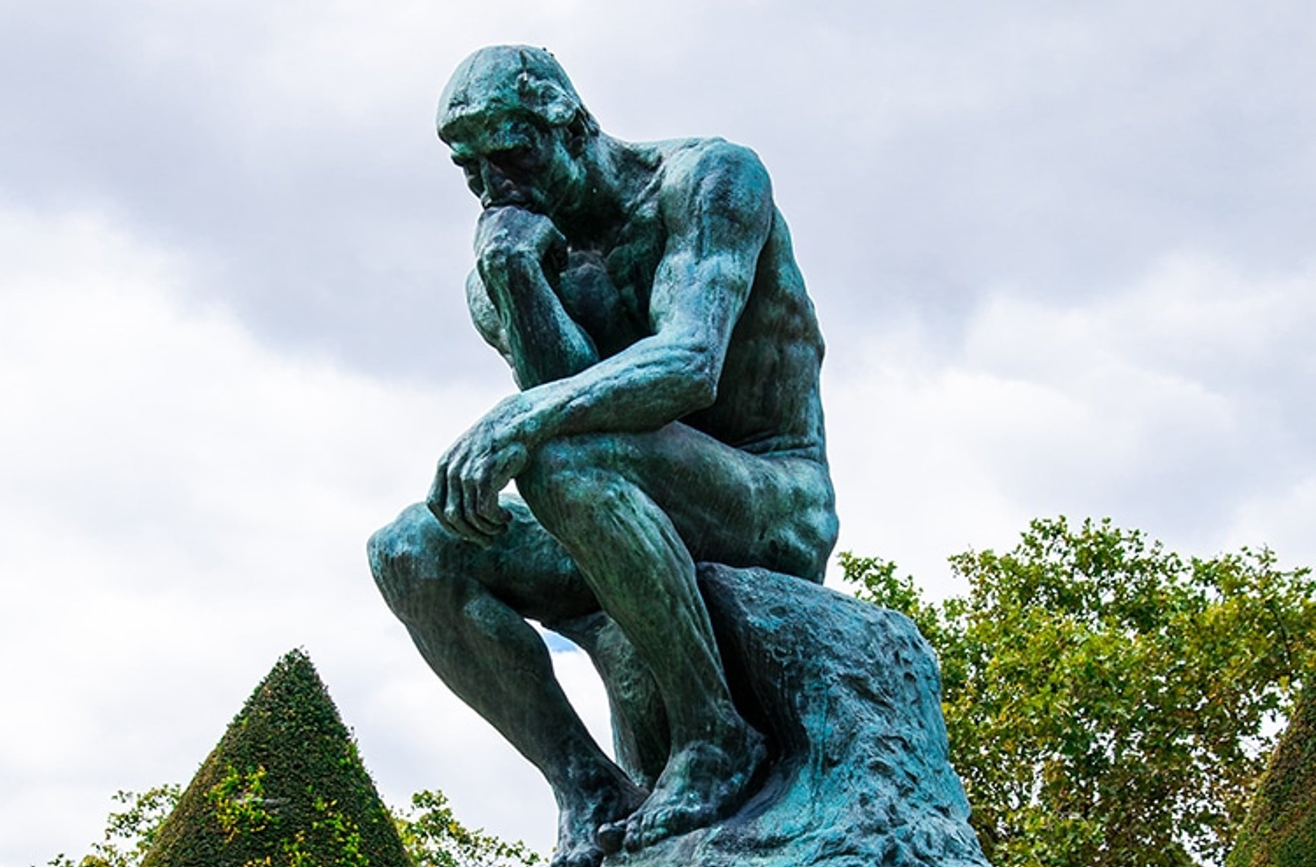 The Thinker by Auguste Rodin