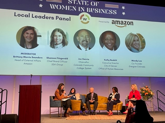 Thanks to the <a href="/cowomenschamber/">CO Women's Chamber</a> for inviting me to speak at yesterday's State of Women in Business event. Supporting women within our organizations and across our workforce will take continued listening, learning, and adapting. <a href="/GoCCCS/">Colorado Community College System</a> pledges to be part of the solution.