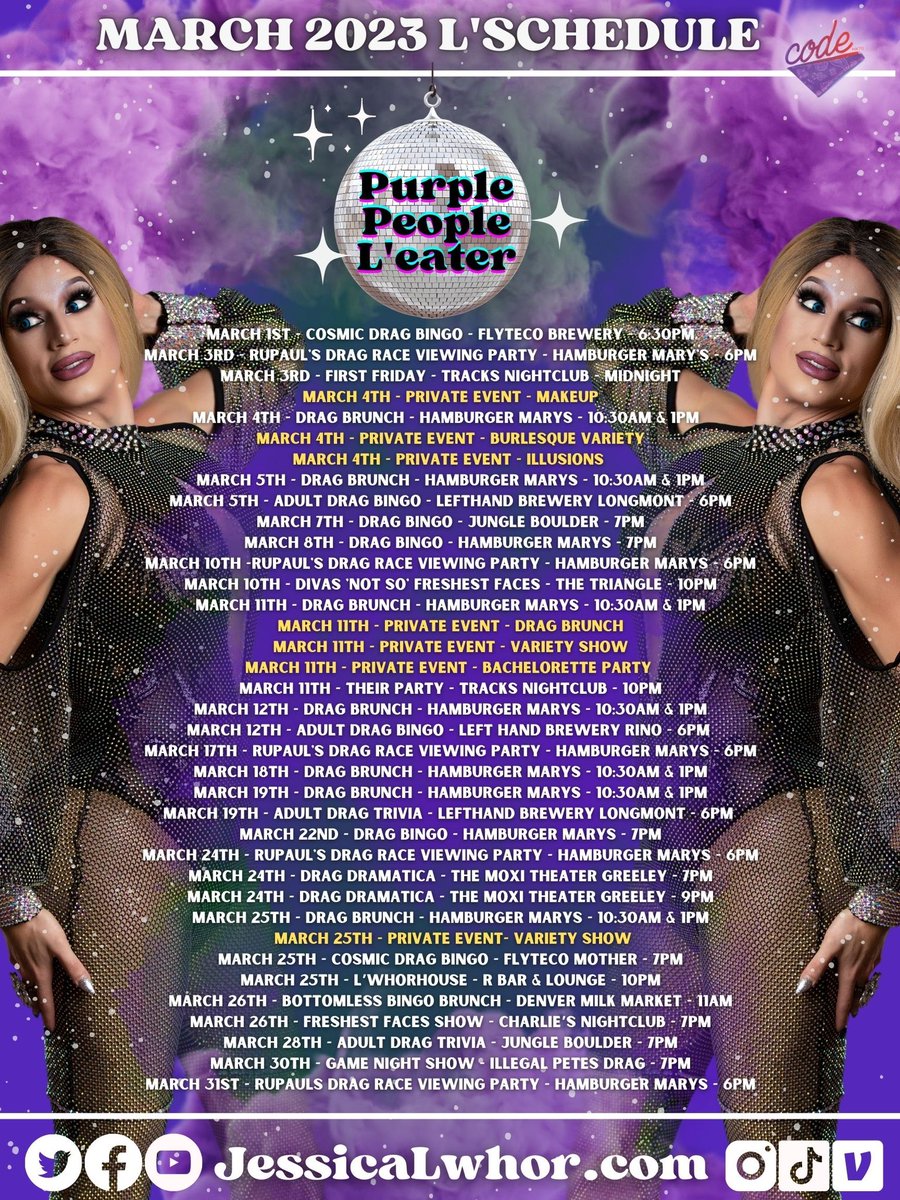 JessicaLWhor's tweet image. March is here 😘

Promo created by @CODE_mktg