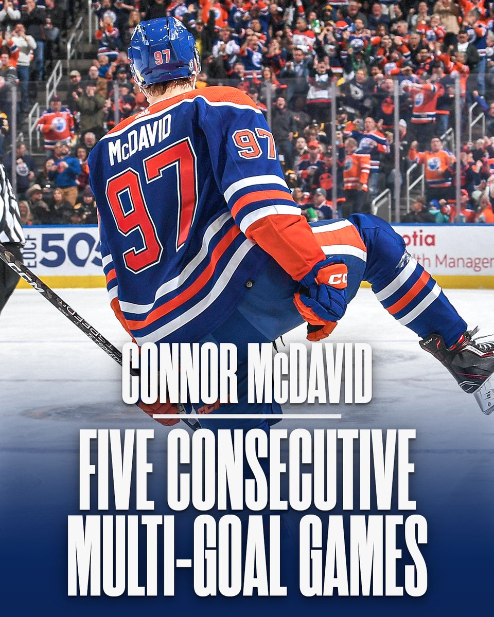 Dropping your semi-weekly ridiculous Connor stat. 🫡