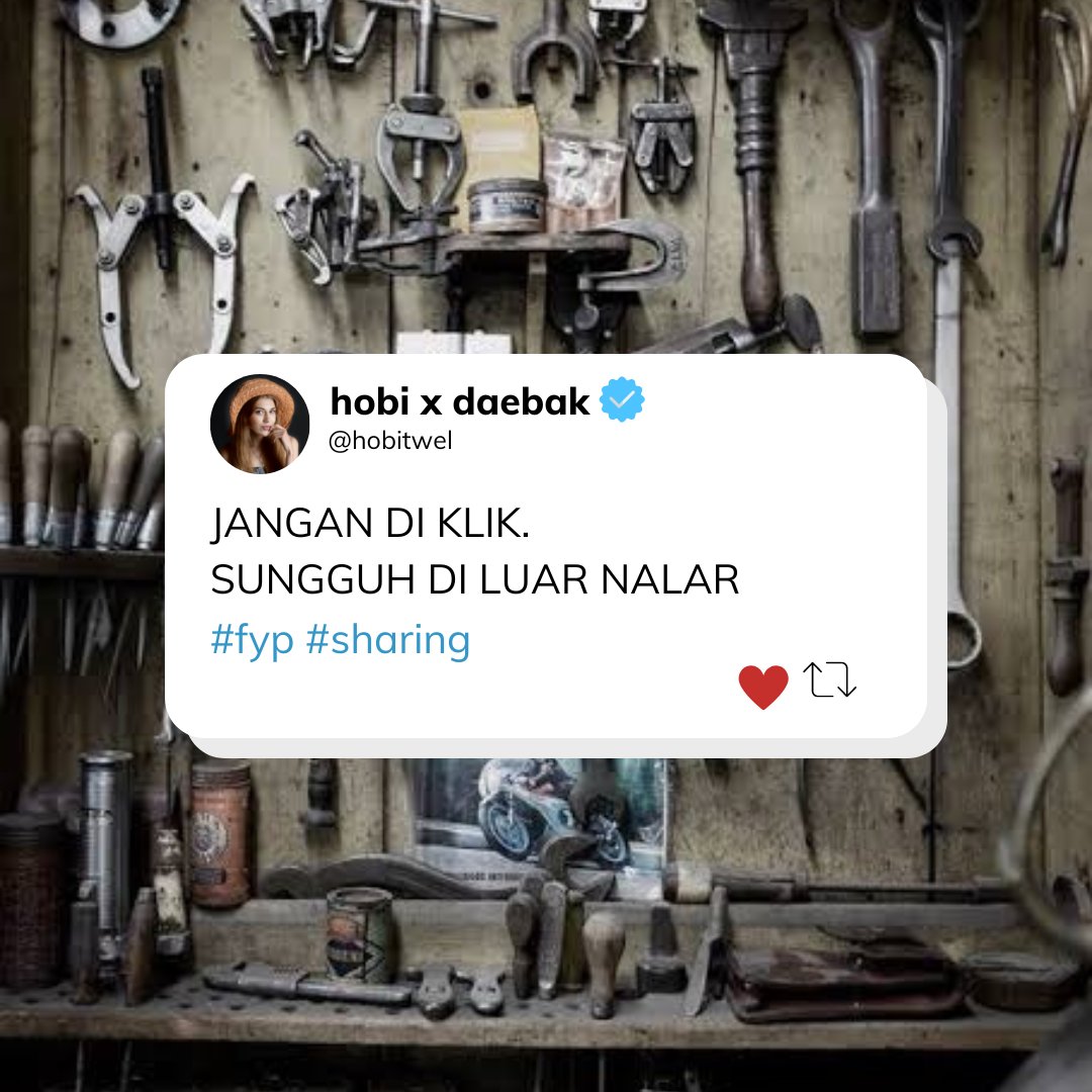 hobitwel's tweet photo. JANGAN DI KLIK
banyak video aneh

a thread https://t.co/5BA3crQvIQ