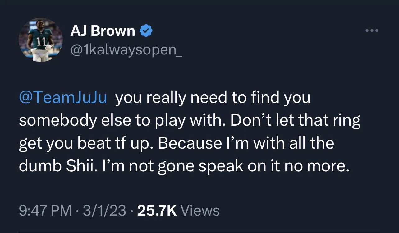 bussin-with-the-boys-on-twitter-aj-brown-vs-juju-has-been-fun-this