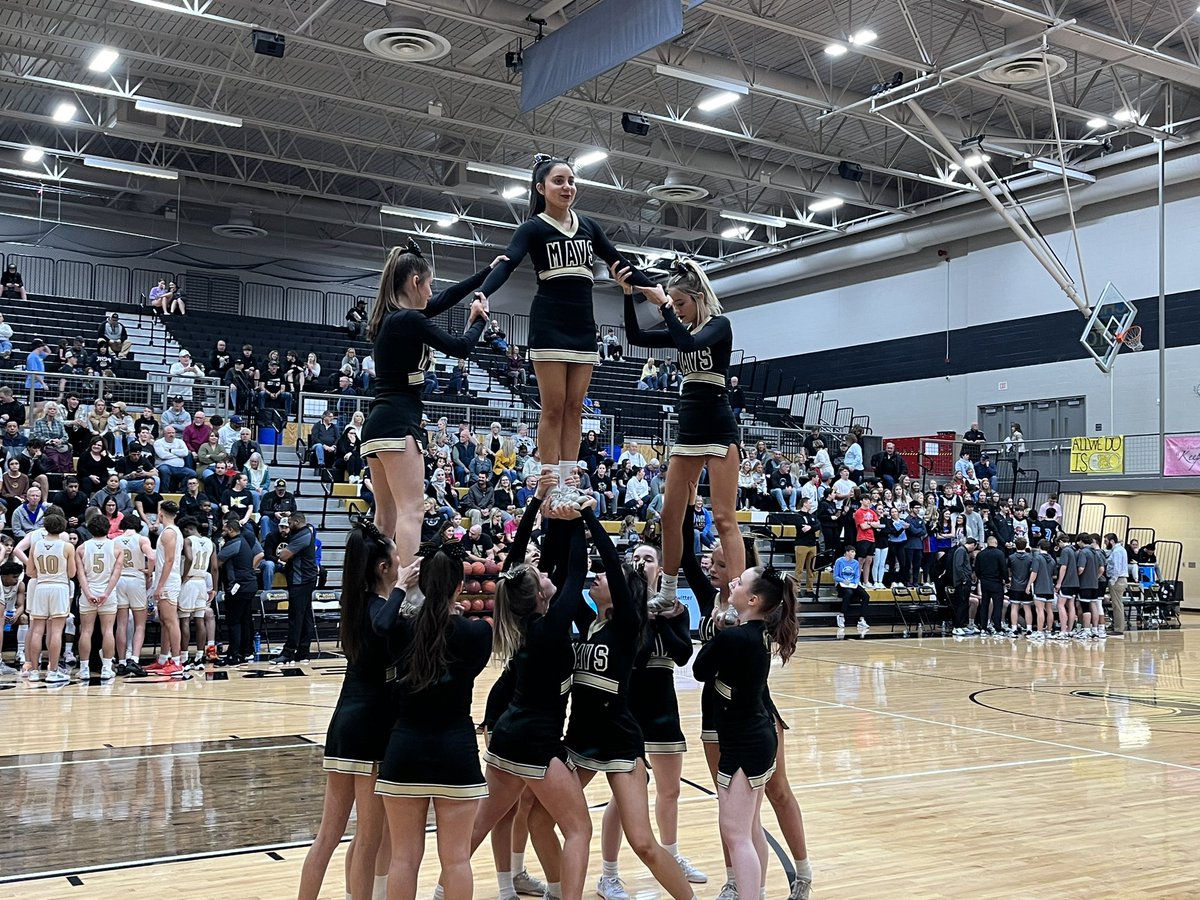 Shout out to all the support tonight from the dance, cheer and student body and special thank you to the booster club