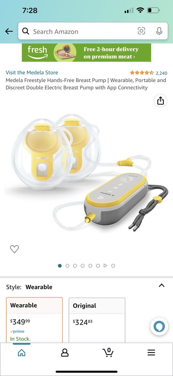 flextactix's tweet photo. Let me get that tax return money cause Medela came out w a wearable 😍😍 https://t.co/CQxQBKQXcJ