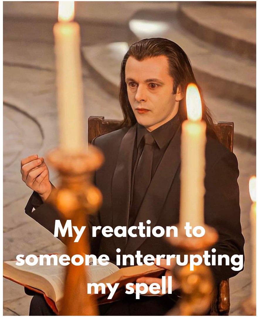 wiccan_monique's tweet image. &quot;What is wanted?&quot;
#witchmemes #witchhumor #dontinterruptme #witch #pagan #wiccan #moniquethewiccan #twilight