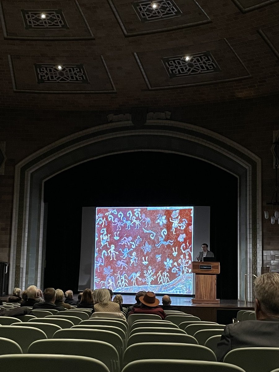 Had the pleasure of seeing Simon Martin’s lecture “Teotihuacan: Rome of the Ancient Americas” tonight at <a href="/pennmuseum/">Penn Museum</a>! So excited for what’s to come at Teotihuacan. 

#ancientmesoamerica #archaeology #ancientmurals